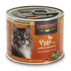 Leonardo Superior Selection Pato con Pollo y Zanahoria para Gatos
