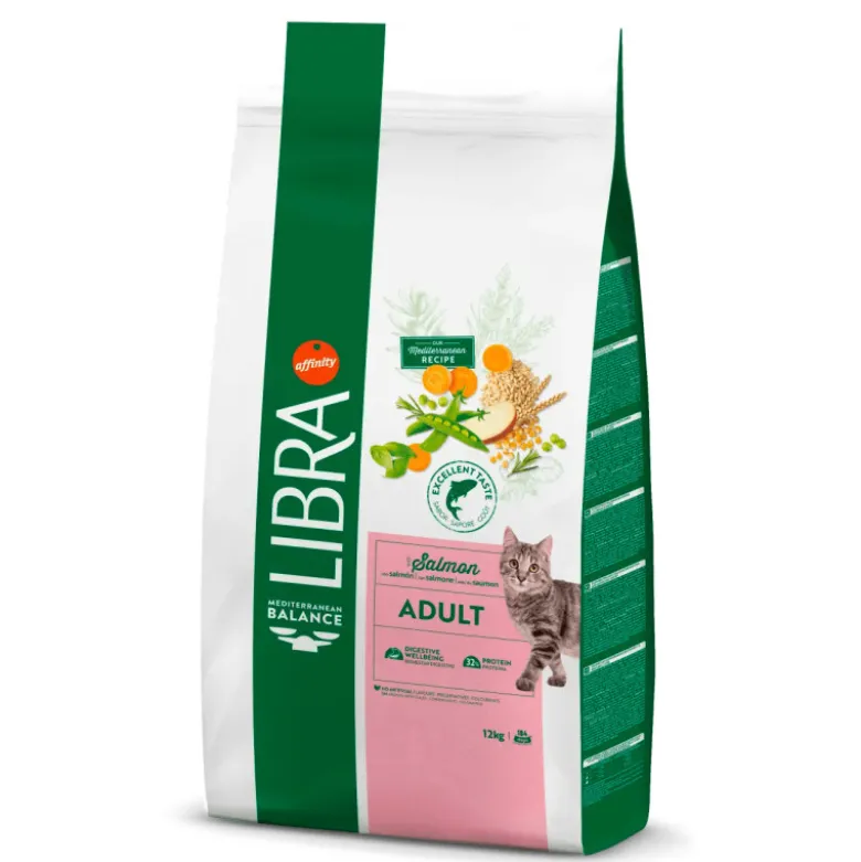 Libra Adult con Salmón para Gatos 12kg