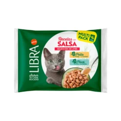 Libra Pack Sobres de Pollo y Pavo en Salsa para Gatos