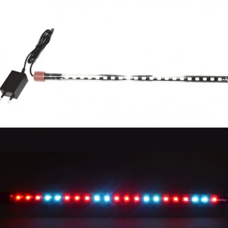 Lámpara de LED sumergible Blanco/Rojo