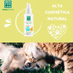 MenForSan Protector Solar Factor 50 para Perros y Gatos