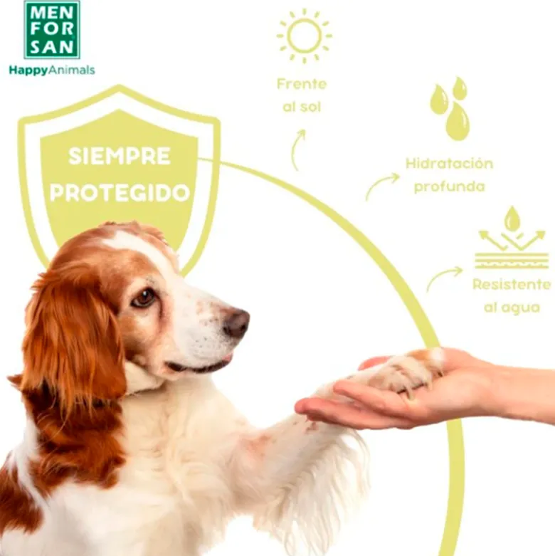 MenForSan Protector Solar Factor 50 para Perros y Gatos