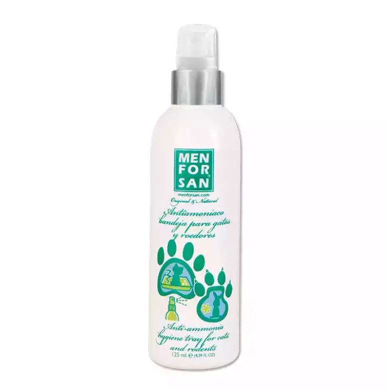MenForSan Spray Antiamoniaco para Gatos y Roedores