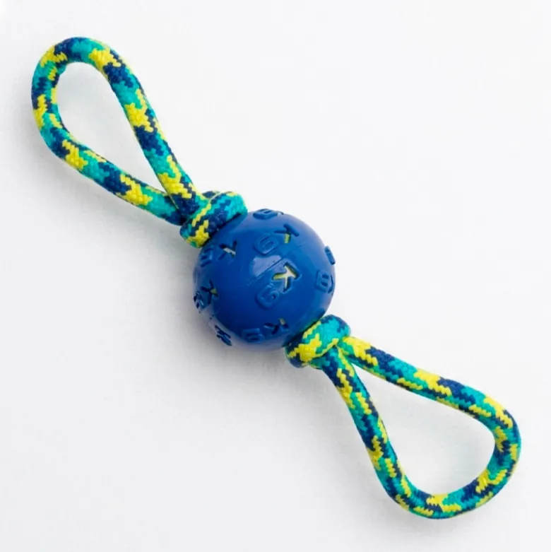 Mordedor Doble Zeus Fitness con Pelota para Perros