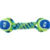 Mordedor K9 Fitnes Cuerda con dos Pelotas de Tenis