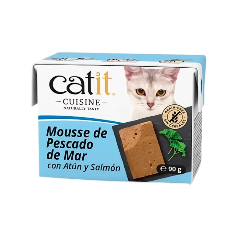 Mousse Catit Cuisine de Pescado para Gatos