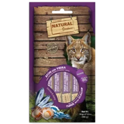 Natural Greatness Crema de Atún con Vieira Snack para Gatos 56g