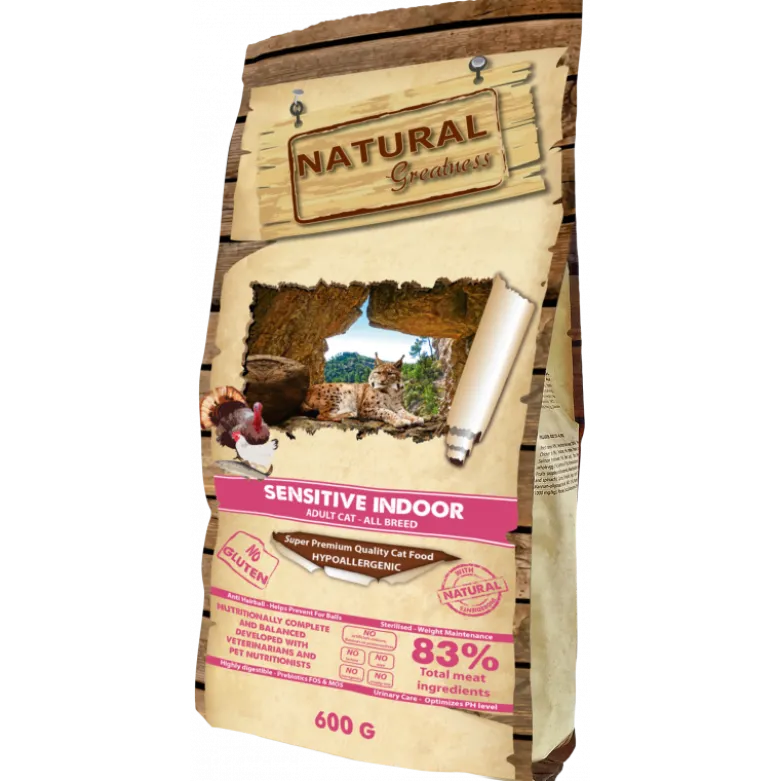 Natural Greatness Gatos Sensitive Indoor