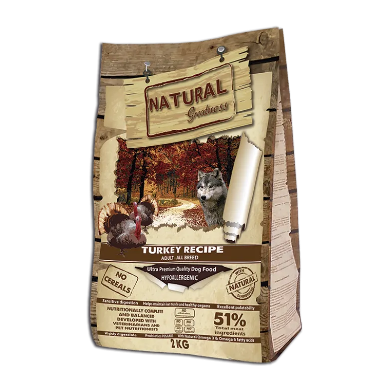Natural Greatness Receta Pavo
