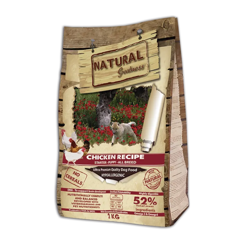 Natural Greatness Starter Puppy Sabor Pollo