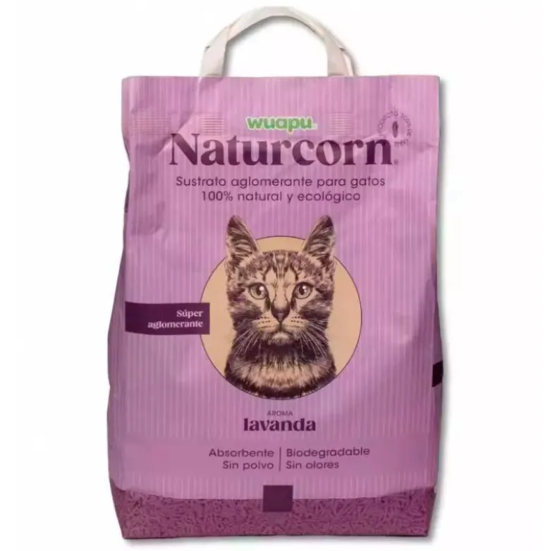 Naturcorn Lavanda Lecho para Gatos