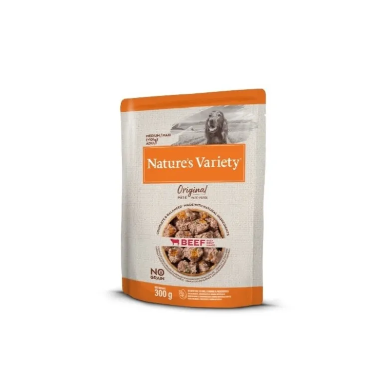 Nature's Variety Adult Paté de Ternera para Perros Medium/Maxi 300g