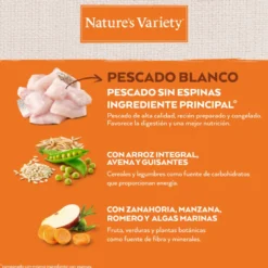 Nature´s Variety Healthy Grain Sterilized Pescado Blanco para Gatos