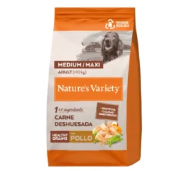 Nature's Variety Healthy Grain de Pollo para Perros de Raza Med/Maxi 3kg