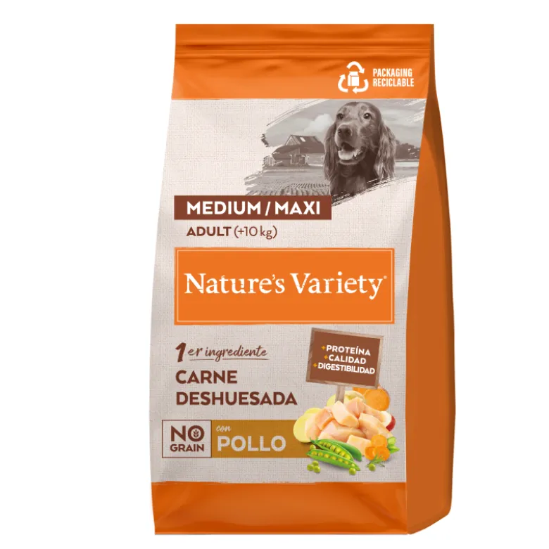 Nature's Variety Medium Maxi Adult +10kg Pollo