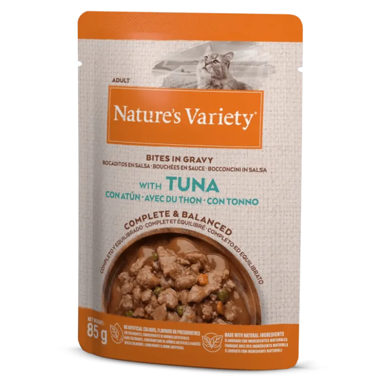 Nature's Variety Original Bocaditos de Atún para Gatos 85g