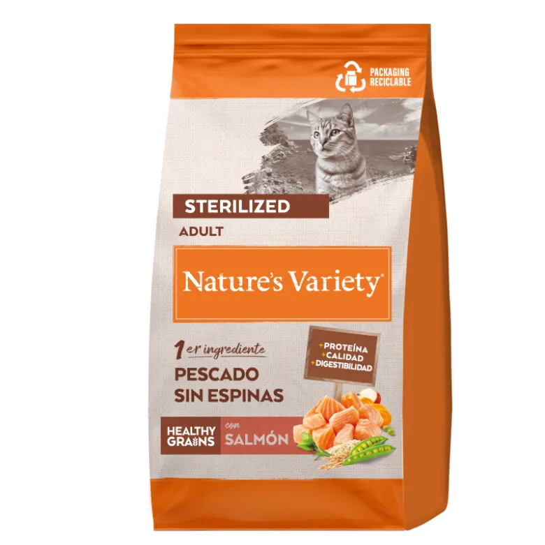 Nature's Variety Original Gato adulto Esterilizado Salmón