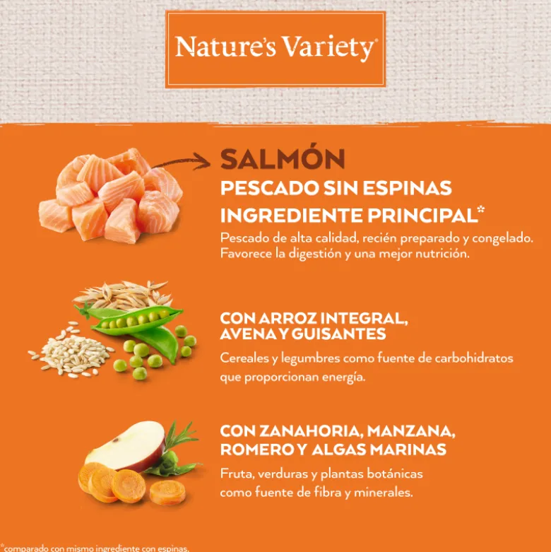 Nature's Variety Original Gato adulto Esterilizado Salmón