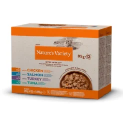 Nature's Variety Original Multipack Bocaditos en Salsa para Gatos 12x85g