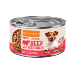 Nature's Variety Paté Buey con Verduras para Perros Mini
