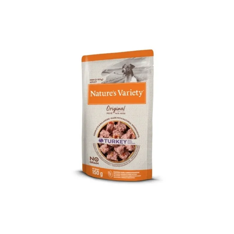 Nature's Variety Paté de Pavo para Perros Pequeños 150g