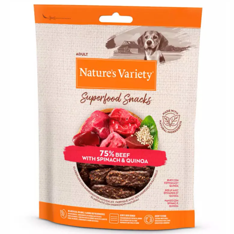 Nature's Variety Snack Ternera para Perros