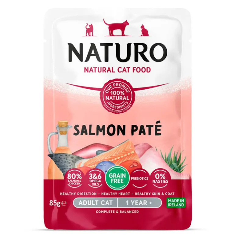 Naturo Cat Pate Salmón 85g