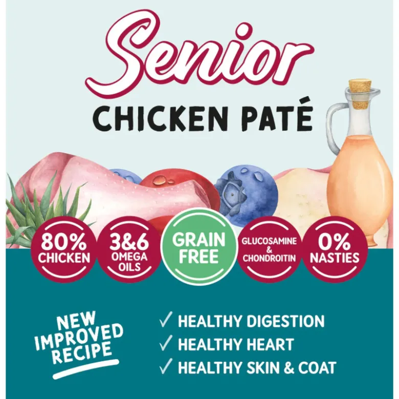 Naturo Cat Paté Senior Pollo 85g
