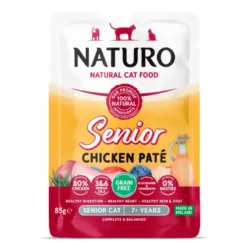 Naturo Cat Paté Senior Pollo 85g