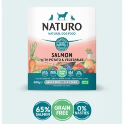 Naturo Dog Adult Grain Free Salmón y Patata 400g