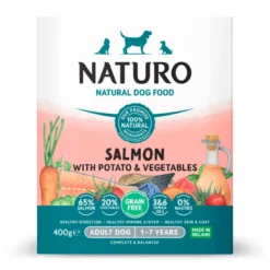 Naturo Dog Adult Grain Free Salmón y Patata 400g