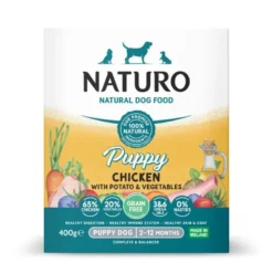 Naturo Dog Puppy Grain Free Pollo y Patata 400g