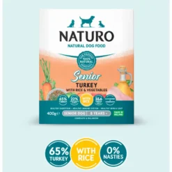 Naturo Dog Senior Pavo & Arroz 400g