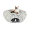 Nayeco Cuna Donut Relax con Tunel para Gatos