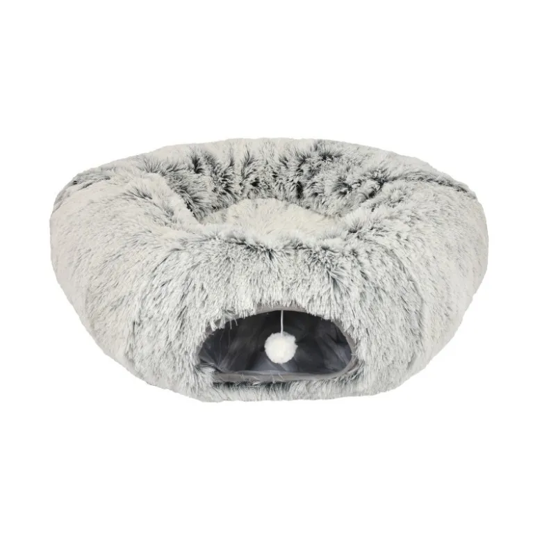 Nayeco Cuna Donut Relax con Tunel para Gatos