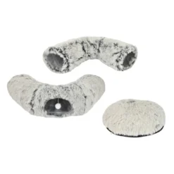 Nayeco Cuna Donut Relax con Tunel para Gatos