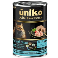 Úniko Adult Paté de Atún para Gatos Lata 400g