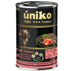Úniko Adult Paté de Salmón para Perros Lata