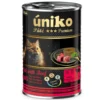 Úniko Adult Paté de Ternera para Gatos Lata 400g