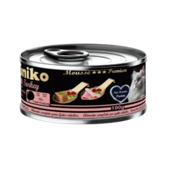 Úniko Adult Sabor a Pavo para Gatos Lata 100g