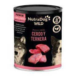 Nutradog Wild Premium Cerdo y Ternera Lata para Perros