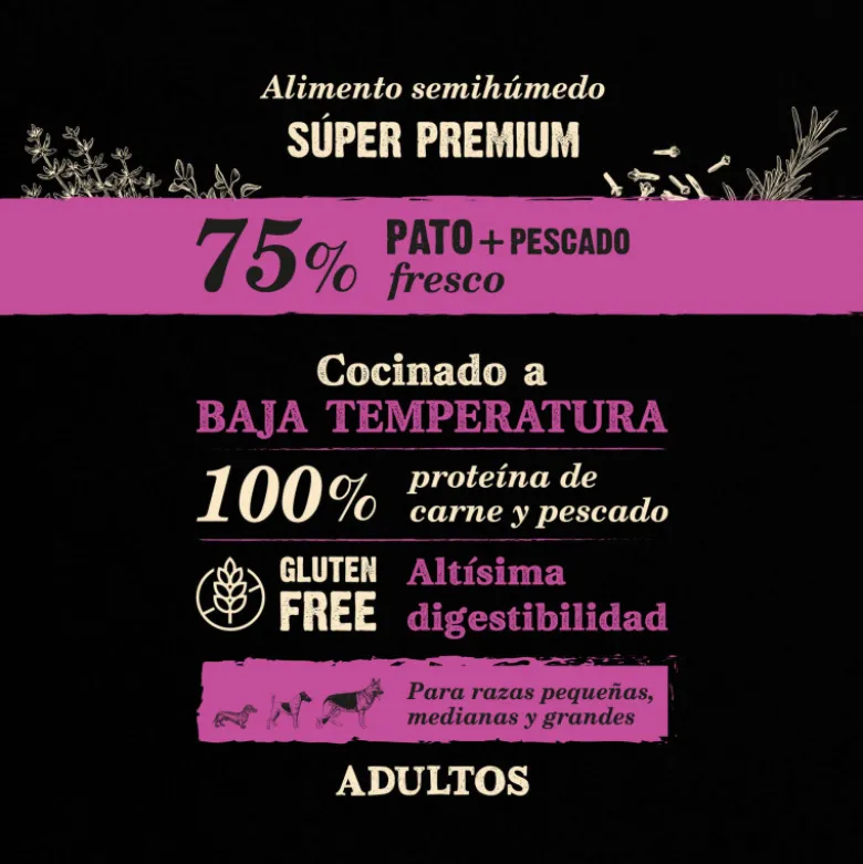 NutraDog Wild Premium Pato y Pescado para Perros