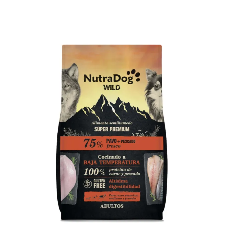 NutraDog Wild Premium Pavo y Pescado para Perros