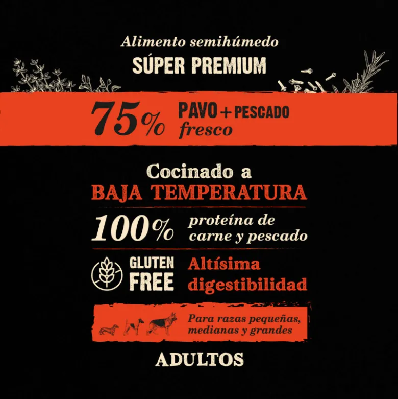 NutraDog Wild Premium Pavo y Pescado para Perros