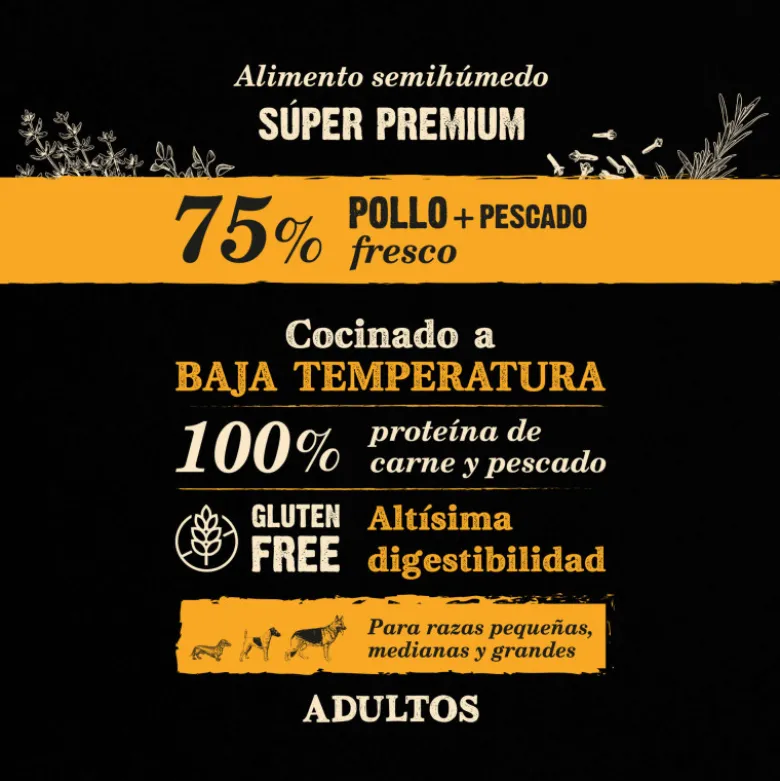 NutraDog Wild Premium Pollo y Pescado para Perros