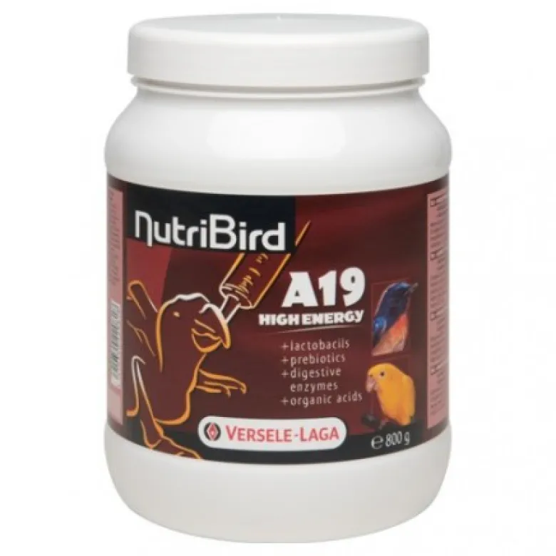 Nutribird A19 - High Energy fórmula de cría a mano 800g