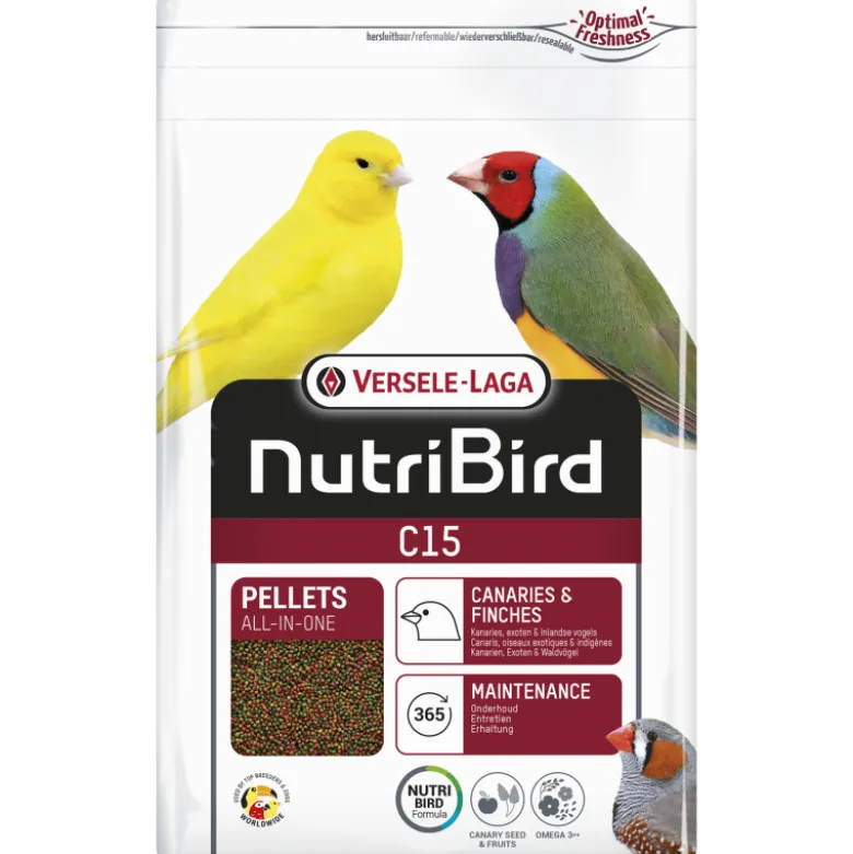 NutriBird C15 Alimento para Canarios y Exóticos