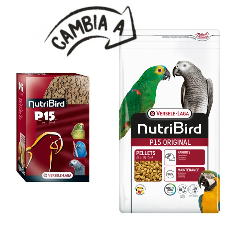 Nutribird P15 Original Alimento Completo Para Loros