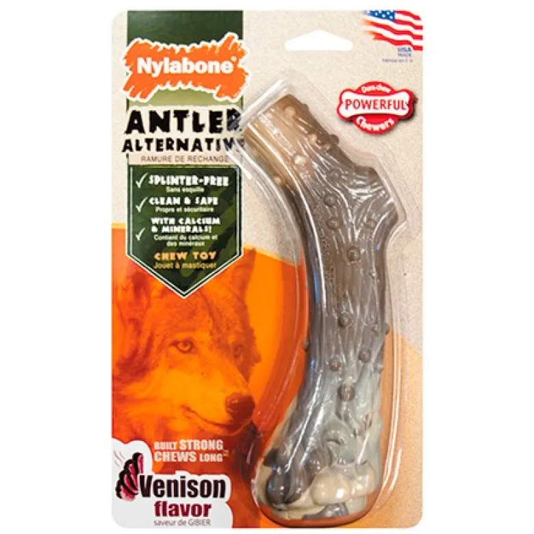 Nylabone Durachew Hueso Antler Sabor Venado