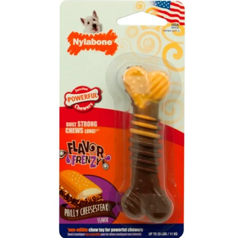 Nylabone Durachew Hueso Cheesesteack Queso